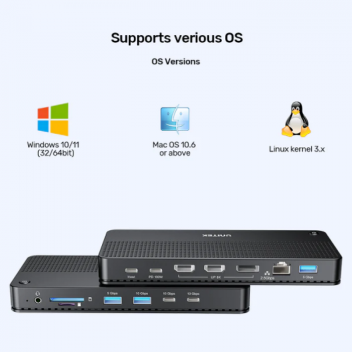 Unitek D1104A Type-C 13-in-1 Docking Station