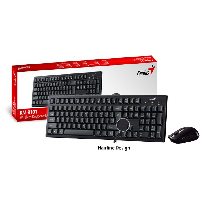 Genius Wireless Combo Keyboard/Mouse KM-8101 Greek