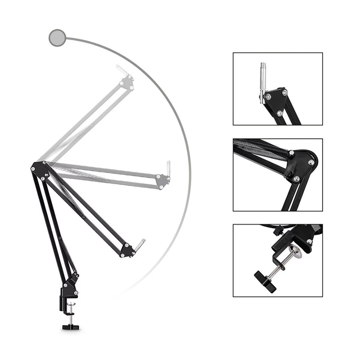 Media Tech Microphone and Accessories Studio Kit MT397K