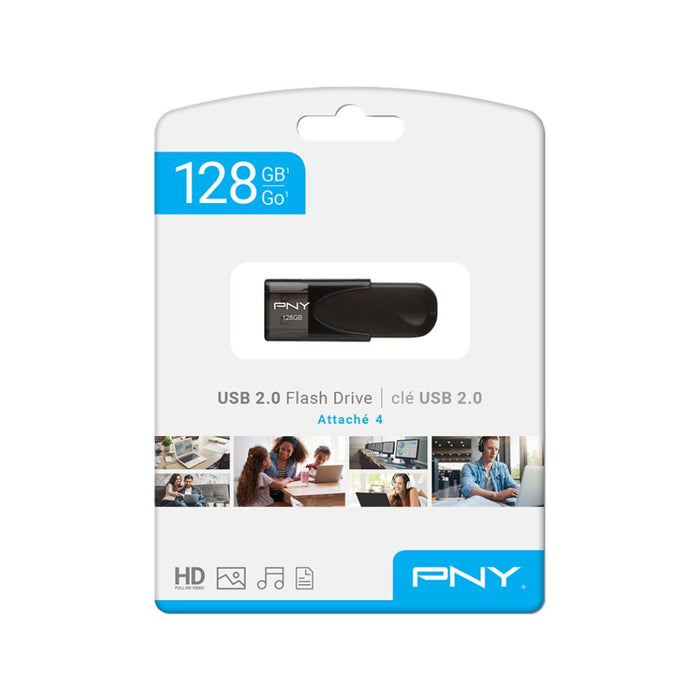 PNY USB Memory Stick Attache 4 Type 2.0 128GB