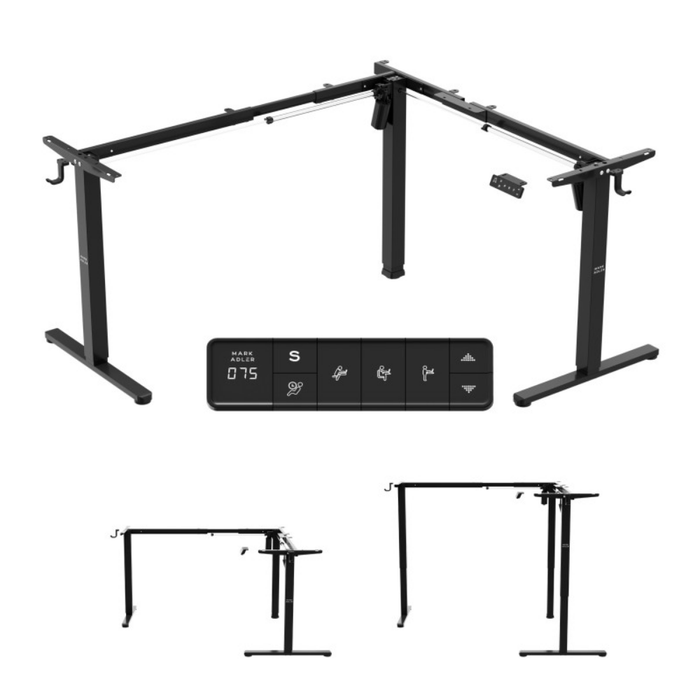 Mark Adler Xeno 7.5 Electric Desk Frame Black