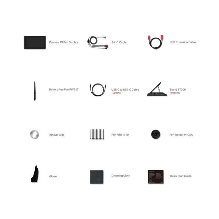 HUION Graphic Tablet Kamvas 13