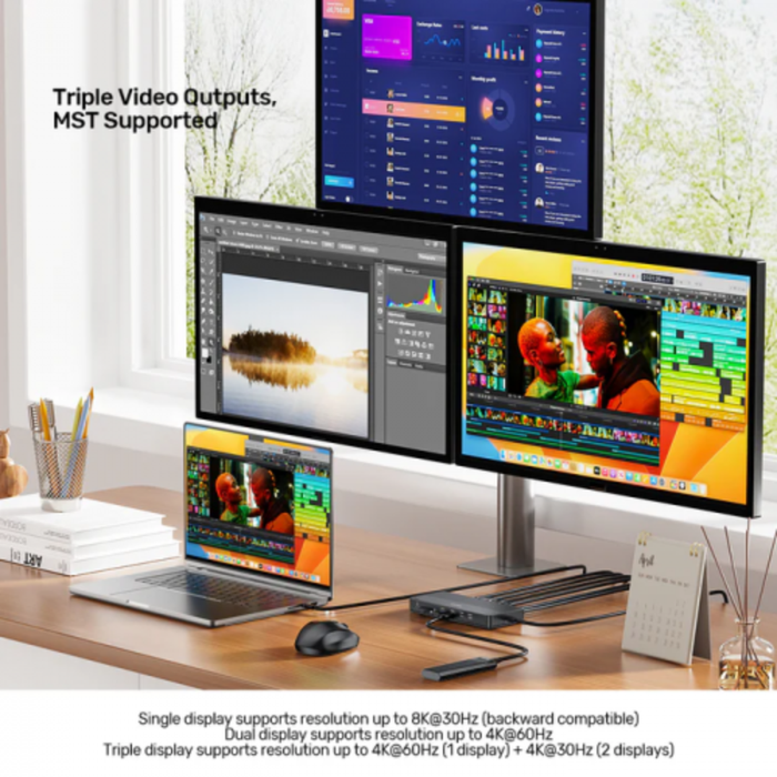 Unitek D1104A Type-C 13-in-1 Docking Station