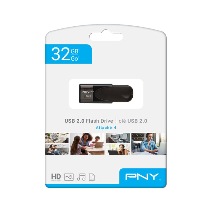 PNY USB Memory Stick Attache 4 Type 2.0 32GB