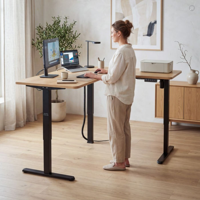 Mark Adler Xeno 7.5 Electric Desk Frame Black