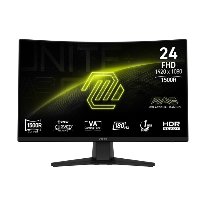 MSI Gaming Monitor MAG 242C 23.6" FHD 180Hz