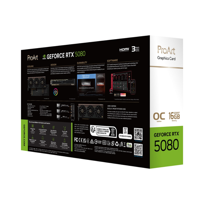 Asus ProArt GeForce RTX 5080 16GB