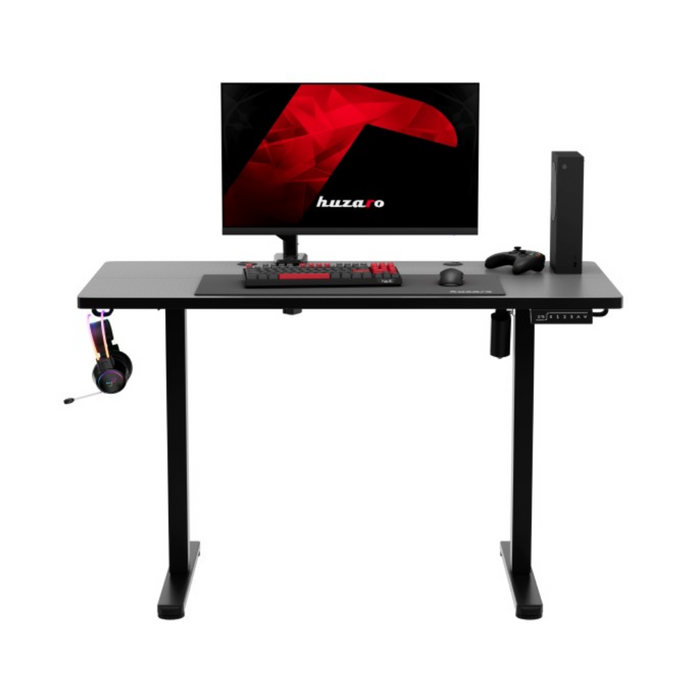 Huzaro Hero 8.1 Electric Gaming Desk Black