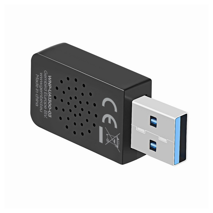Gembird Compact Dual-band AC1300 USB Wi-Fi adapter