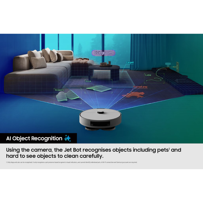 Samsung Vacuum Cleaner Bespoke AI Jet Bot Combo 3 in 1