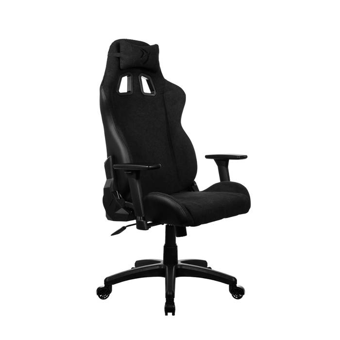 Arozzi Avanti Soft Fabric Pure Black Gaming Chair