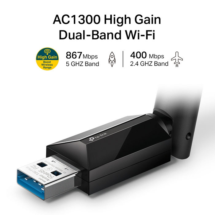 TP-LINK USB WiFi Adapter Archer T3U Plus