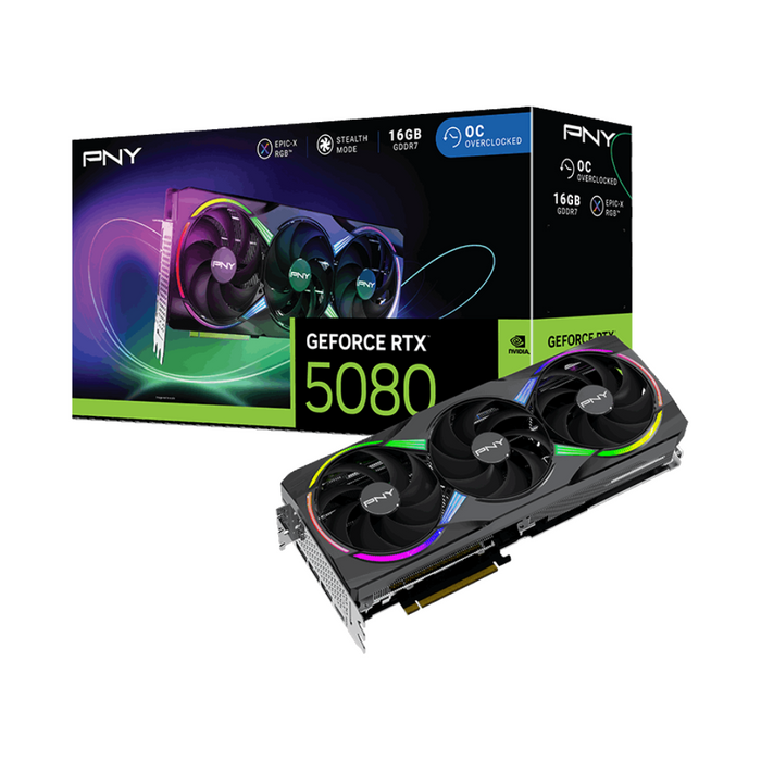 PNY GeForce RTX 5080 ARGB OC 16GB