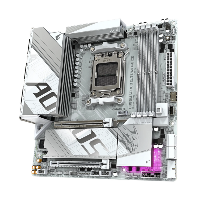 Gigabyte Motherboard B850M AORUS ELITE WIFI6E ICE