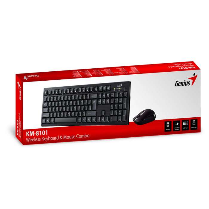 Genius Wireless Combo Keyboard/Mouse KM-8101 Greek