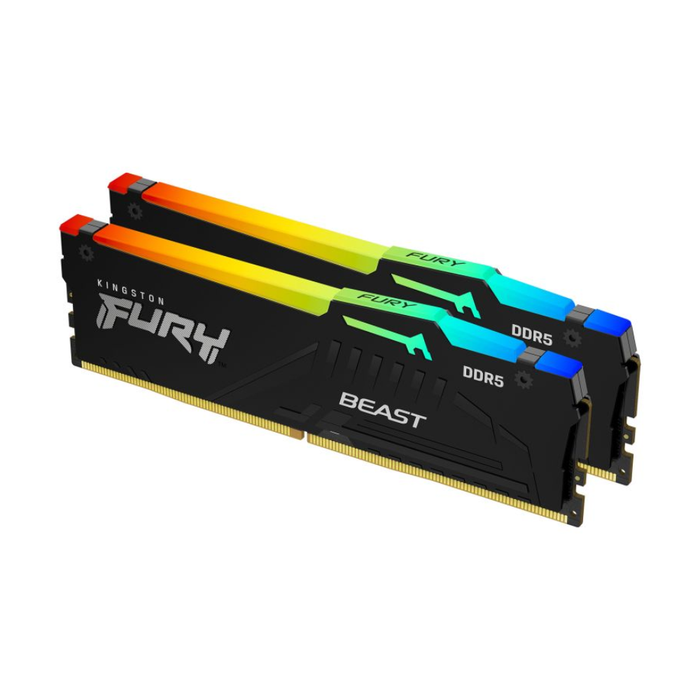 Kingston Ram Fury Beast RGB 32GB (2x16GB) DDR5 6400 CL32
