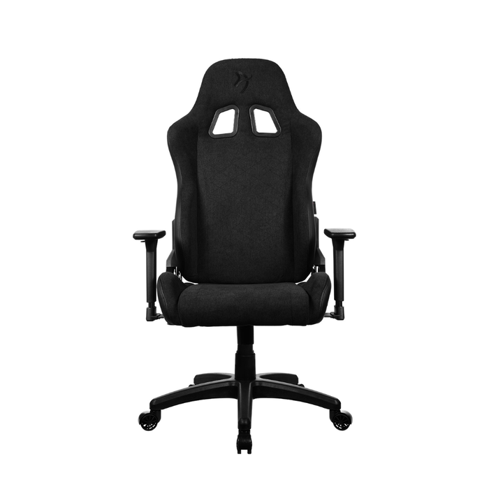 Arozzi Avanti Soft Fabric Pure Black Gaming Chair