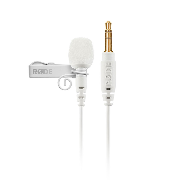 RØDE Lavalier GO Clip-On Microphone White