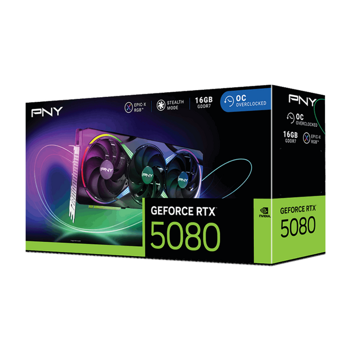 PNY GeForce RTX 5080 ARGB OC 16GB