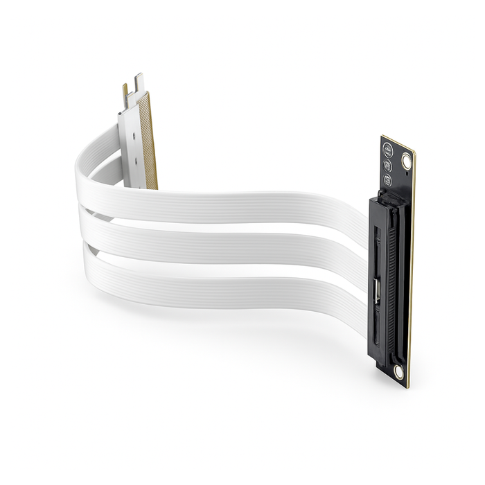 Asiahorse PCIe 5.0 16x Extension Cable White