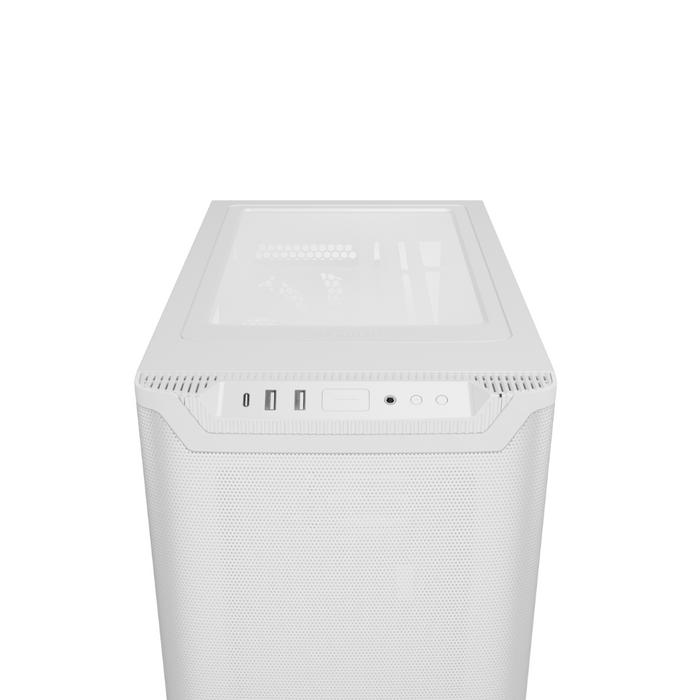 Be Quiet PC Case Pure Base 501 Airflow Window Midi Tower White