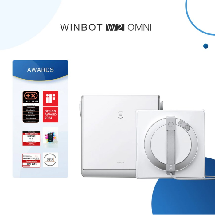 ECOVACS WINBOT W2 OMNI 本体 WINBOT W2 OMNI WHITE - ECOVACS GLOBAL