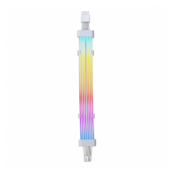 AsiaHorse 12+4pin Dual RGB Cable White