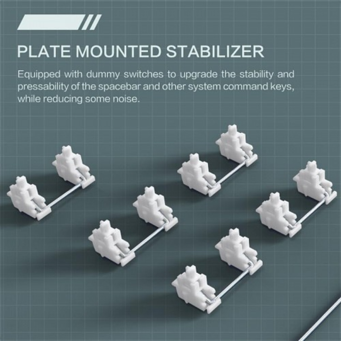 Thunderobot Mechanical Wired Gaming Keyboard K104 Red Switch