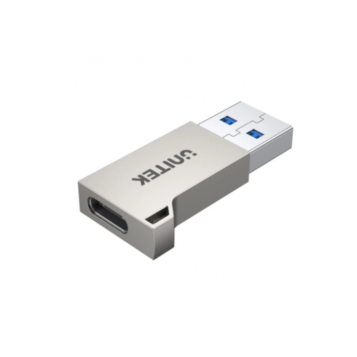 Unitek USB 3.1 Type-C Female to Type-A Male Adapter Silver A1034NI