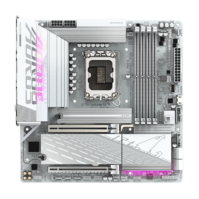 Gigabyte Motherboard B860M AORUS ELITE ICE WiFi