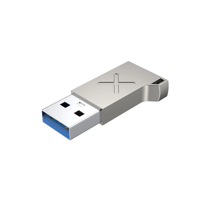 Unitek USB 3.1 Type-C Female to Type-A Male Adapter Silver A1034NI
