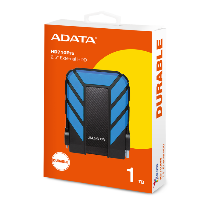 Adata External HDD HD710 Pro 1TB Blue