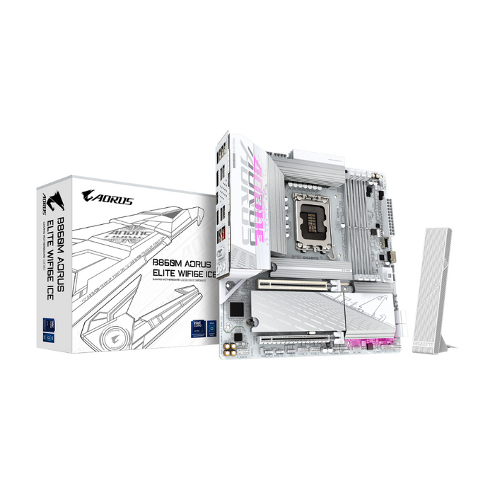 Gigabyte Motherboard B860M AORUS ELITE ICE WiFi