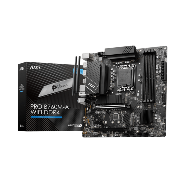 MSI Motherboard PRO B760M-A WiFi DDR4