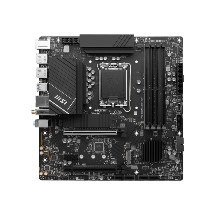 MSI Motherboard PRO B760M-A WiFi DDR4