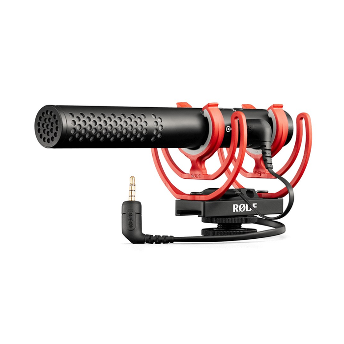 RØDE VIDEOMIC NTG Digital Camera Microphone Black and Orange