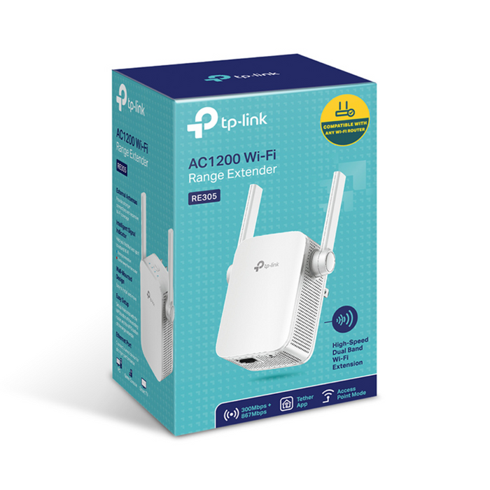 TP-Link WiFi Range Extender AC1200 RE305