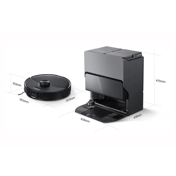 Roborock Robot Vacuum Cleaner S8 MaxV Ultra White