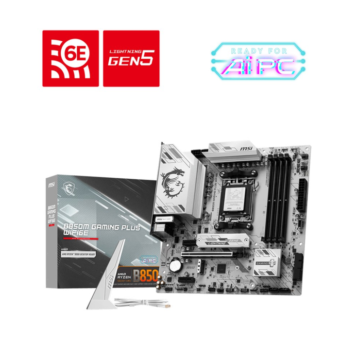 MSI Motherboard B850M Gaming Plus WiFi6E