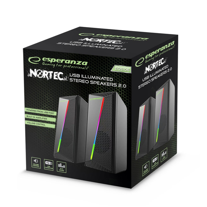 Esperanza EGS106 Speakers 2.0 LED