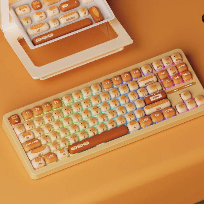 Akko Mechanical Wireless Keyboard Bun Wonderland TAC87
