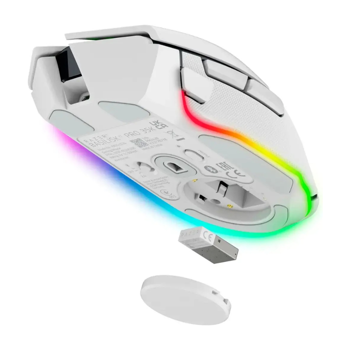 Razer Wireless Gaming Mouse Basilisk V3 Pro 35K White