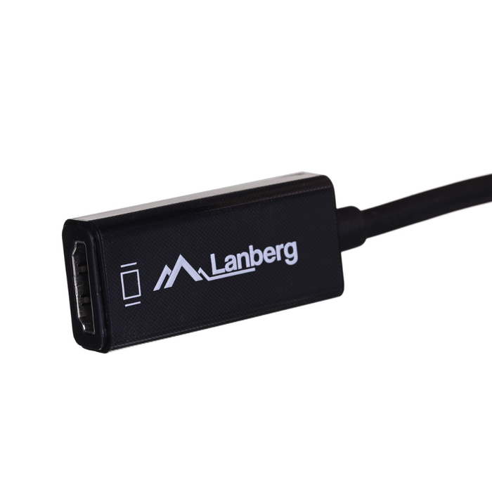 Lanberg Mini DisplayPort to HDMI Cable Type A 0.2m