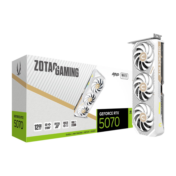 Zotac Gaming GeForce RTX 5070 12GB White