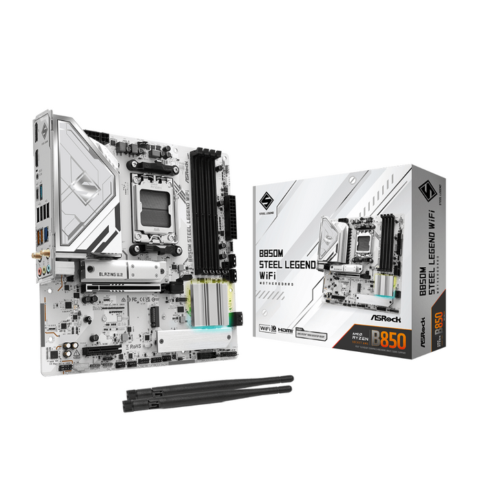 Asrock Motherboard B850M Steel Legend WiFi