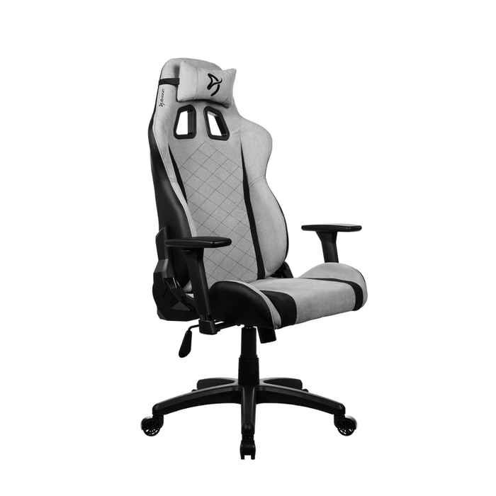 Arozzi Avanti Soft Fabric Light Grey Gaming Chair
