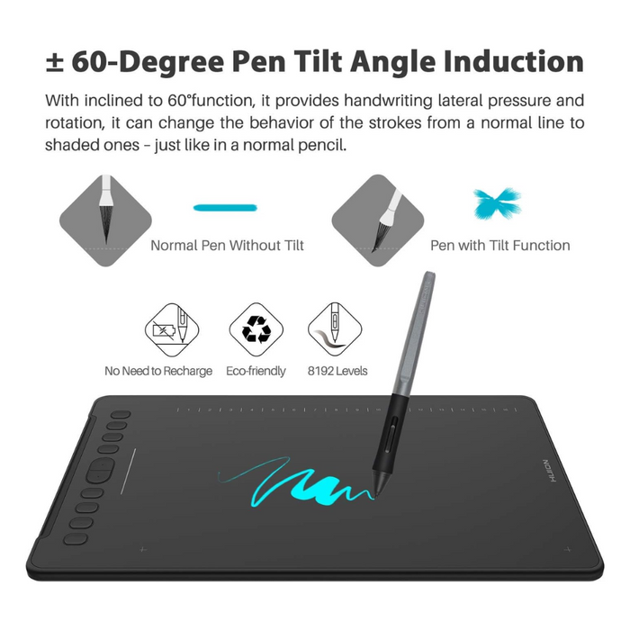 HUION Graphic Tablet Inspiroy H1161