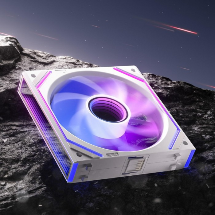 AsiaHorse Fans Dawn Pro Single Pack 120mm White