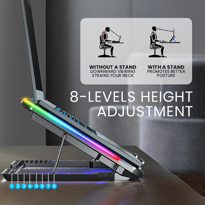 Alcatroz Vendaval G2 Laptop Cooling Pad RGB