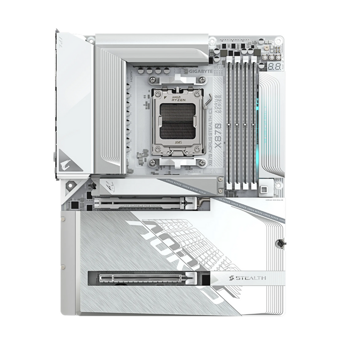 Gigabyte Motherboard X870 AORUS STEALTH ICE